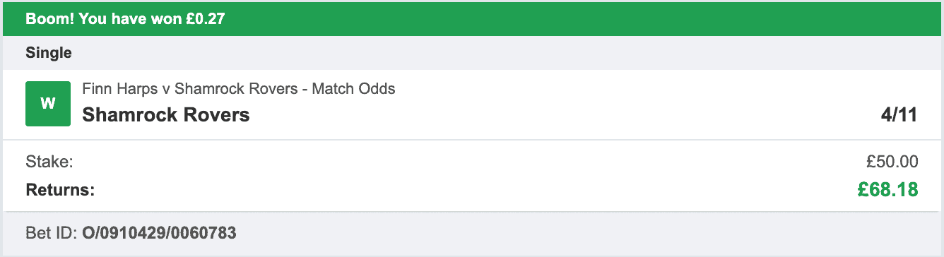 Daily Football Winners - Winner 3 - 2022-07-01