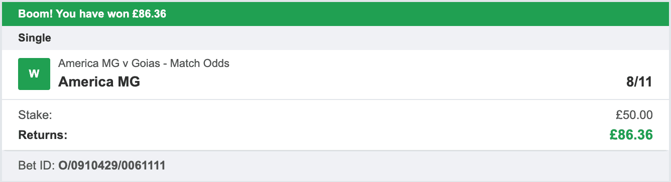 Daily Football Winners - Winner 3 - 2022-07-03