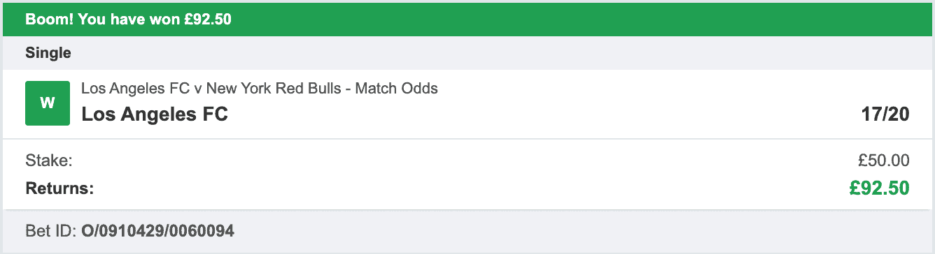 Daily Football Winners - Winner 2 - 2022-06-26
