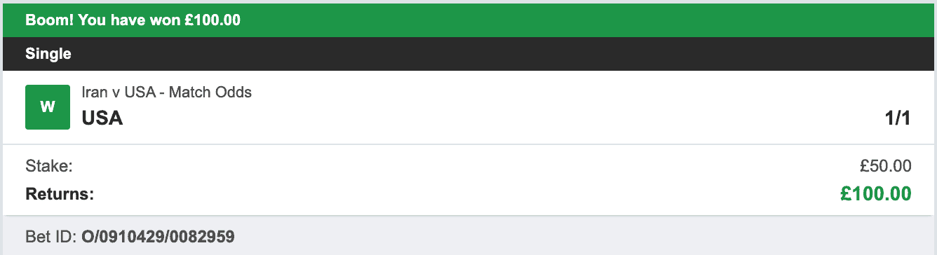 Daily Football Winners - Winner 2 - 2022-11-29