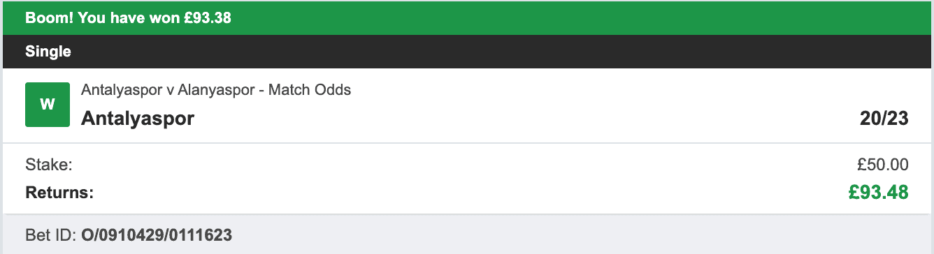 Daily Football Winners - Winner 3 - 2023-04-14