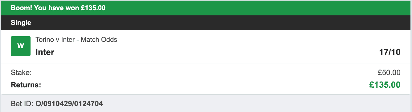 Daily Football Winners - Winner 2 - 2023-06-03