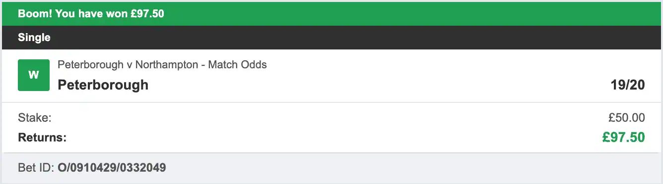 Daily Football Winners - Winner 1 - 2025-12-13