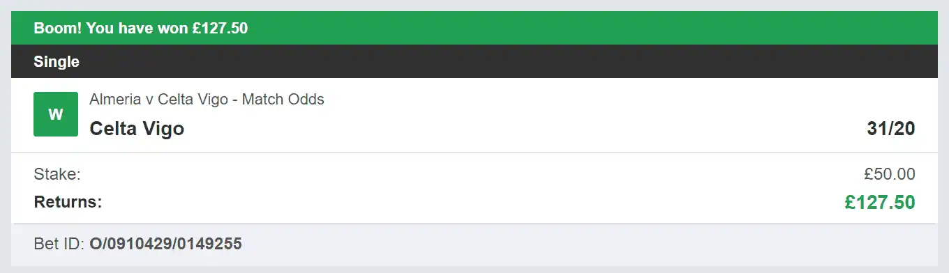 Daily Football Winners - Winner 3 - 2023-09-01