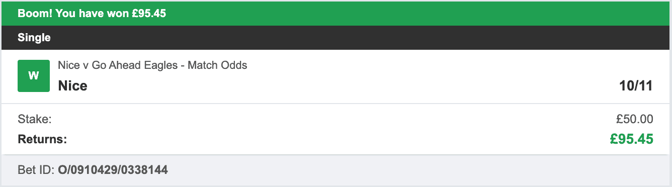 Daily Football Winners - Winner 3 - 2026-01-22