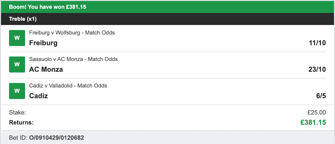 Daily Football Winners - Winner Treble -2023-05-19